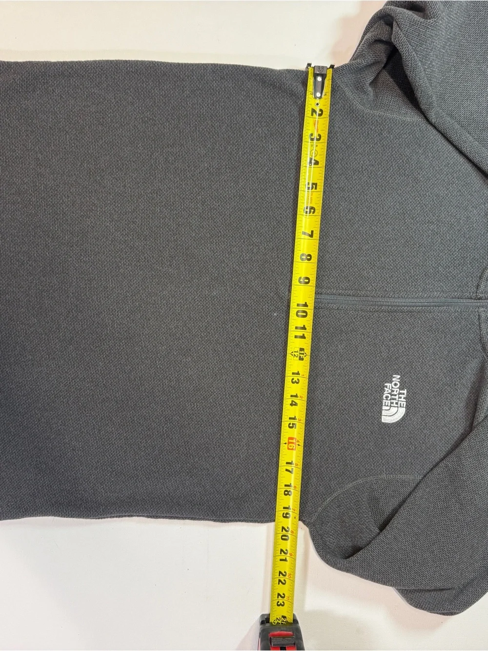 The North Face Charcoal Half-Zip Fleece Pullover